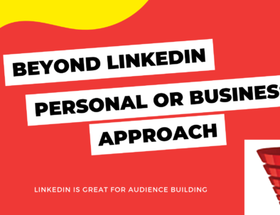 personal or businesss approach to lead generation on Linked In
