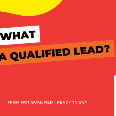 Qualifying leads will enable you to communiate more effectively with them.