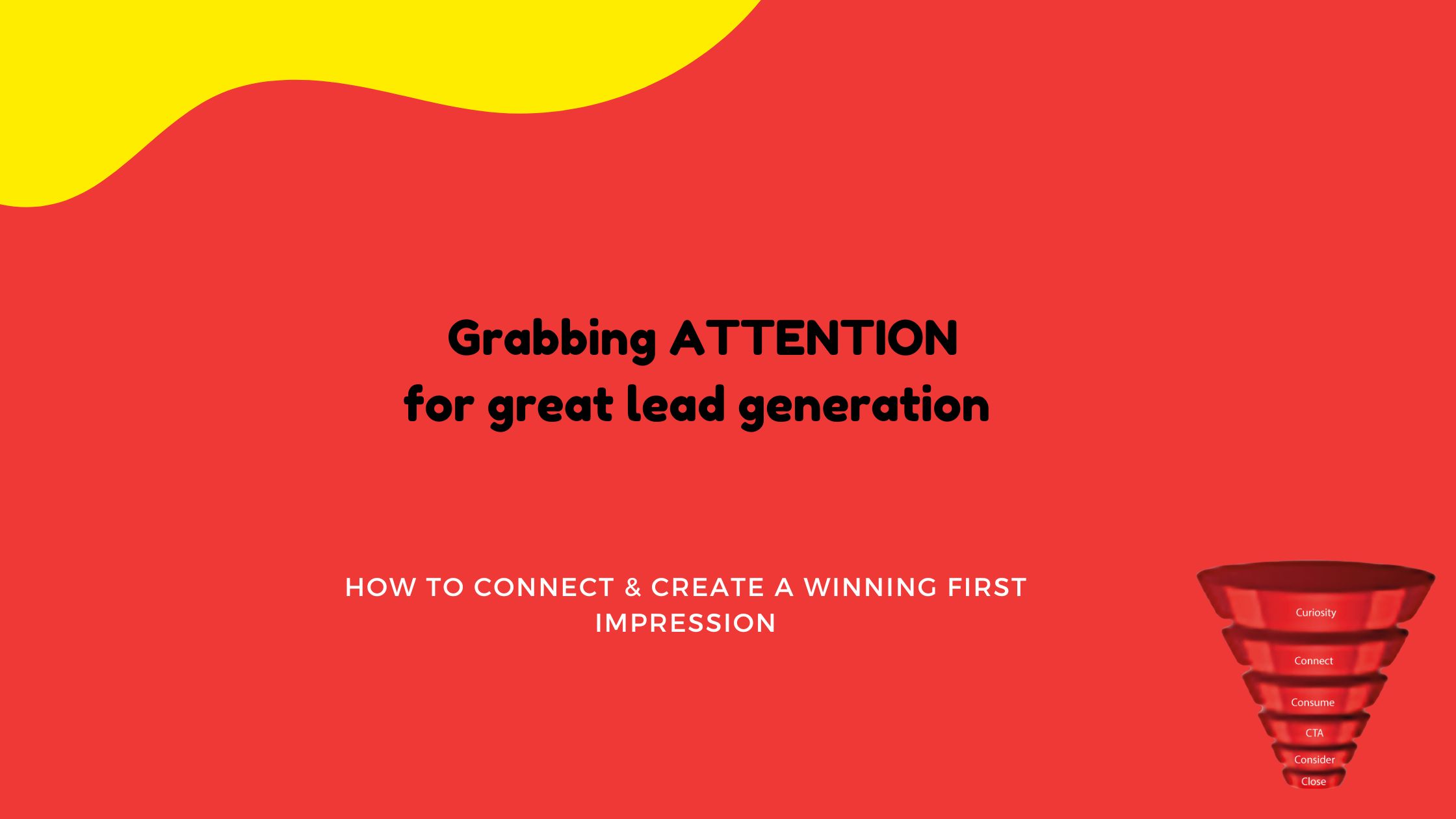 How to connect and create a winning first impression